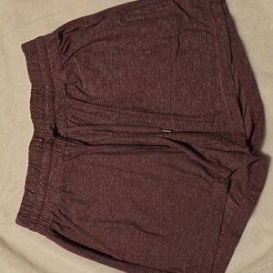 Athletic Works Purple Comfy Heather Women's Shorts with pockets size XS